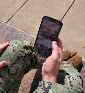 USU’s CHAMP launched a home-based  rehabilitation program this week – Rehab, Refit,  Return to Duty (Rx3) – which is now available  online and as a mobile app. (Photo credit: Sarah  Marshall, USU)