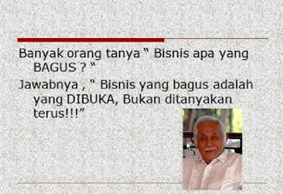 PERTIMBANGAN MEMULAI BISNIS