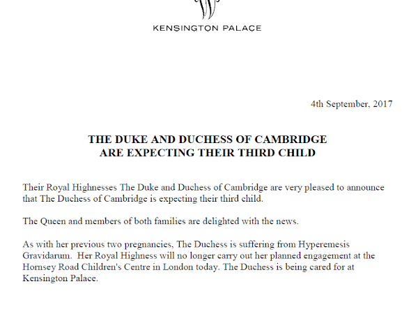 Księżna Cambridge w ciąży!