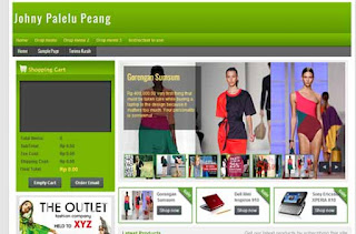 Johny Palelu Peang - Template Blog Toko Online