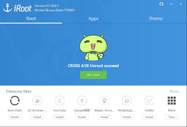 Cara Root Cross Tanpa PC, Cara Root Evercoss Tanpa PC