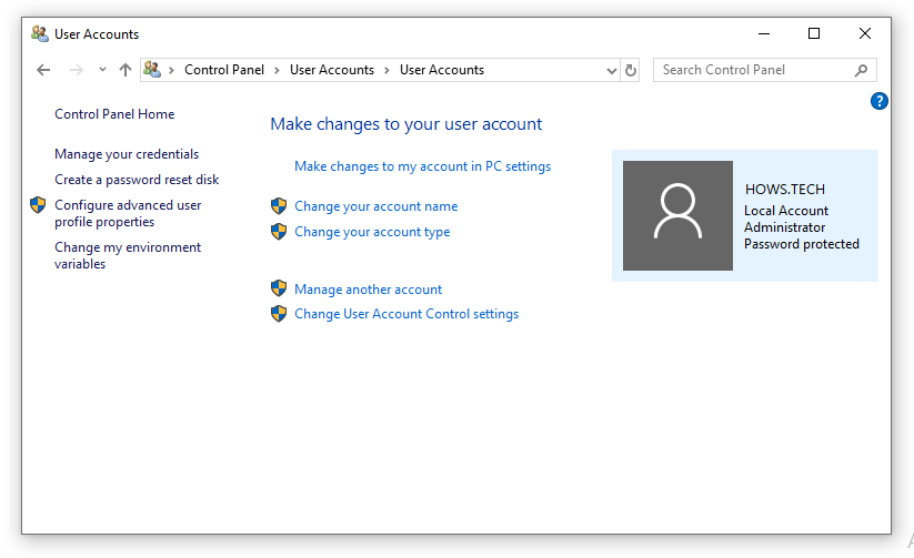 How to Disable User Account Control in Windows 10