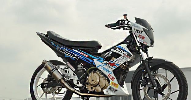 Tips Trik Modifikasi Motor Satria Fu Sederhana tapi Keren 