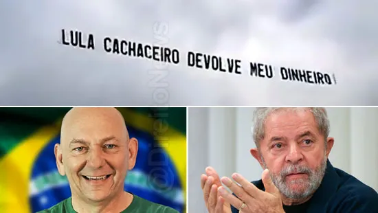 hang exibir mensagens avioes lula direito