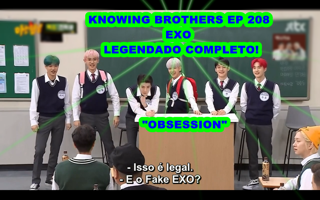 PT/BR KNOWING BROTHERS EP 208 - EXO 07/12/19 COMPLETO!