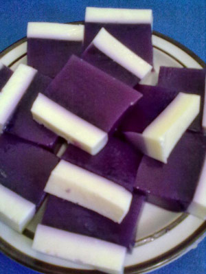 Kue Lapis Beras Ubi Ungu | Resep Bunda Rumahan