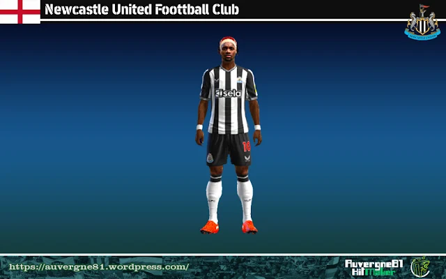 Newcastle United 23-24 Kits For PES 2013