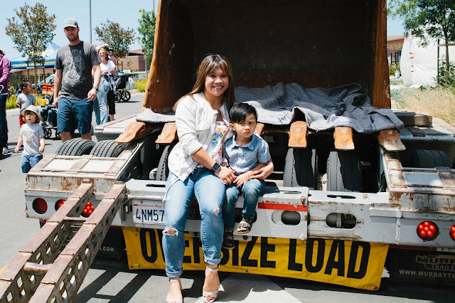 san diego, san diego kids, san diego events, construction trucks, touch a truck, max's ring of fire, kids cancer research