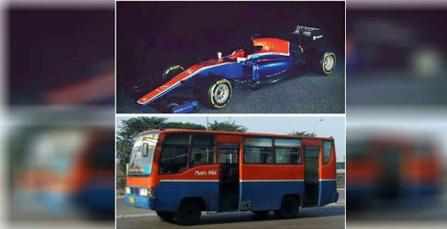 Mobil Rio Haryanto Mirip dengan Bus Metromini