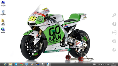 Alvaro Bautista MotoGp 2013 Theme For Windows 7 And 8