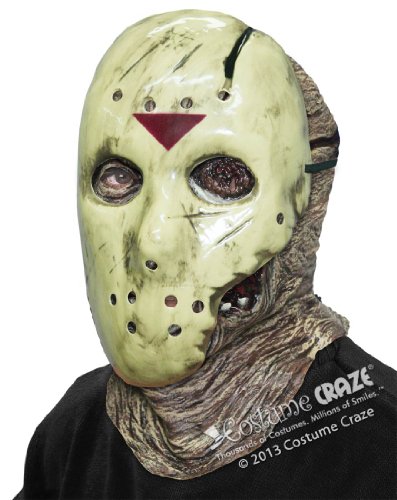 Halloween Masks for Sale & Deals - Friday The 13th Part 7 New Blood Jason Voorhees Deluxe Overhead Mask