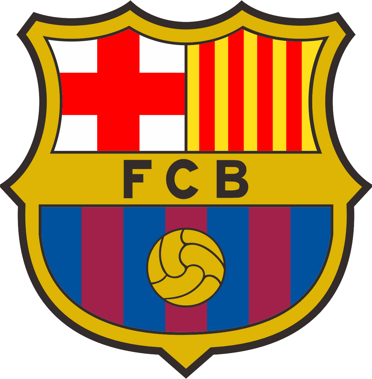 Logo Barcelona Football Club (FC) Vector  football barcelona logo