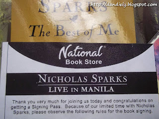 Nicholas Sparks Live in Manila (Philippines) Book Tour Oct 28, 2011