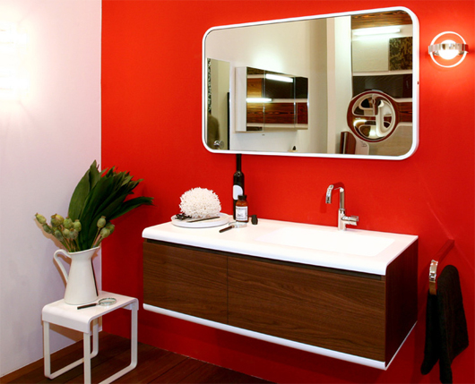 Red Bathroom Design Ideas