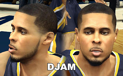 NBA 2K13 D. J. Augustin Cyberface Mod Patch