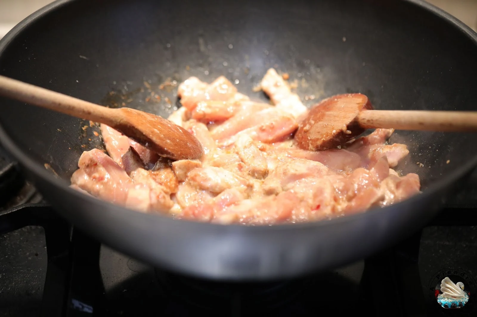 Nouilles sautées au poulet