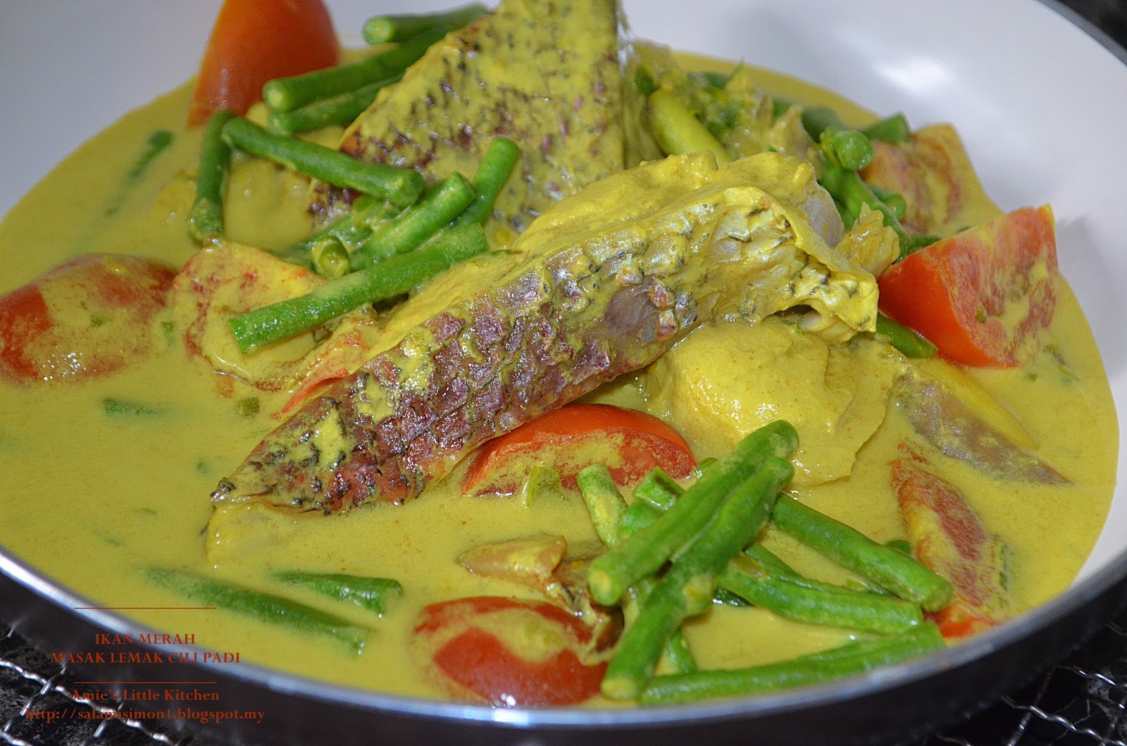  Ikan  Merah Masak  Lemak  Cili Padi AMIE S LITTLE KITCHEN