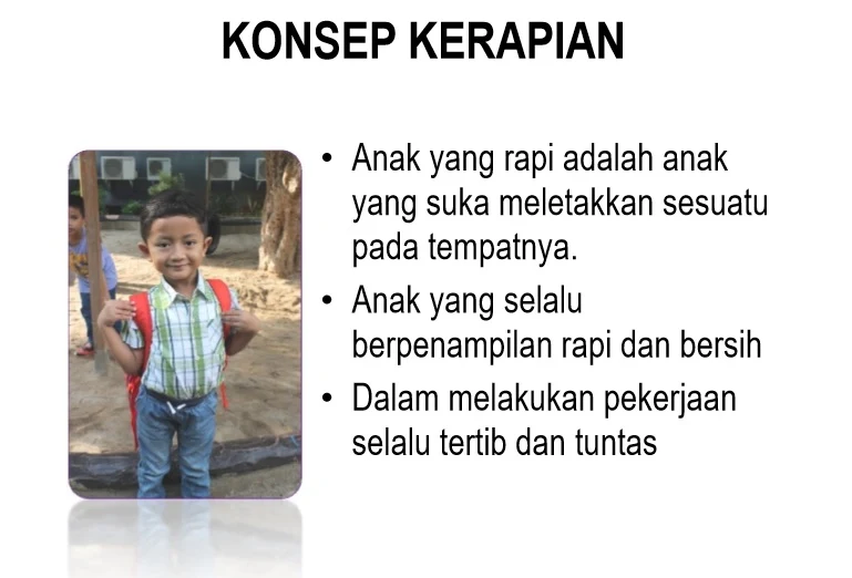 konsep kerapian