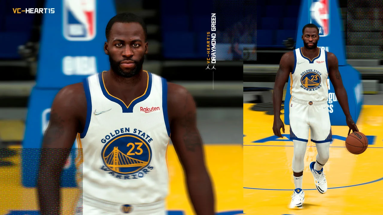 NBA 2K22 Draymond Green Cyberface