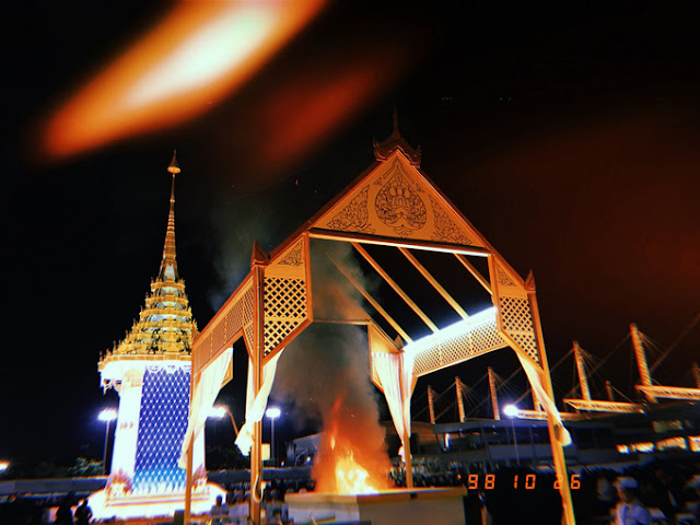  lễ hỏa táng vua Thái Lan