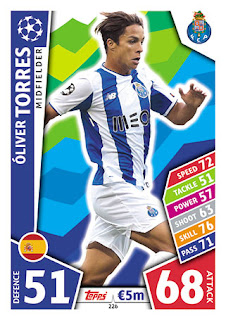 Match Attax UEFA Champions League 2017-2018 FC Porto Set