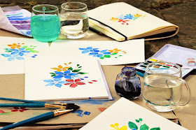 How to Host a Painting Party Over Video Chat - Social Isolation Ideas