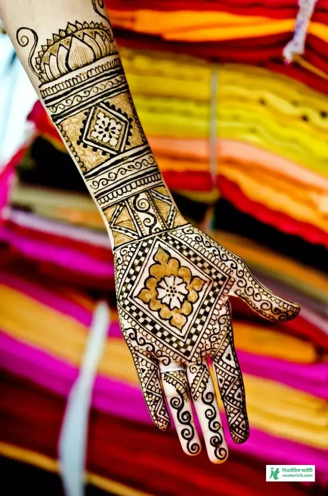 Moroccan Bridal Mehndi Design - Bridal Mehndi Design - New bridal mehndi design - NeotericIT.com - Image no 3