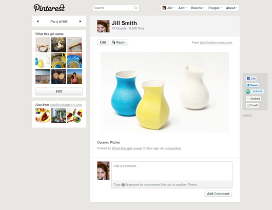 What this girl wants   Josefine Bentzen   Pitcher