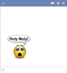 Holy Moly Facebook Smiley