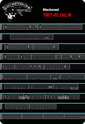 Tabs Blackened Metallica