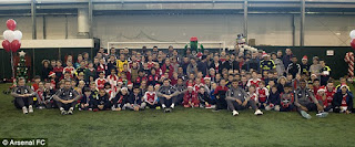 [Pictures] Arsenal Stars Party With Lads in London