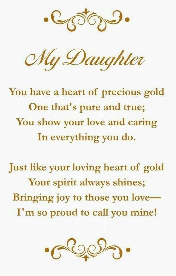 happy birthday poems for daughter from mom %