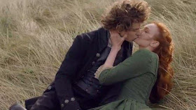 Demelza Poldark and Hugh Armitage kiss on the moors season 3