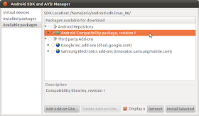 Install Android Compatibility package