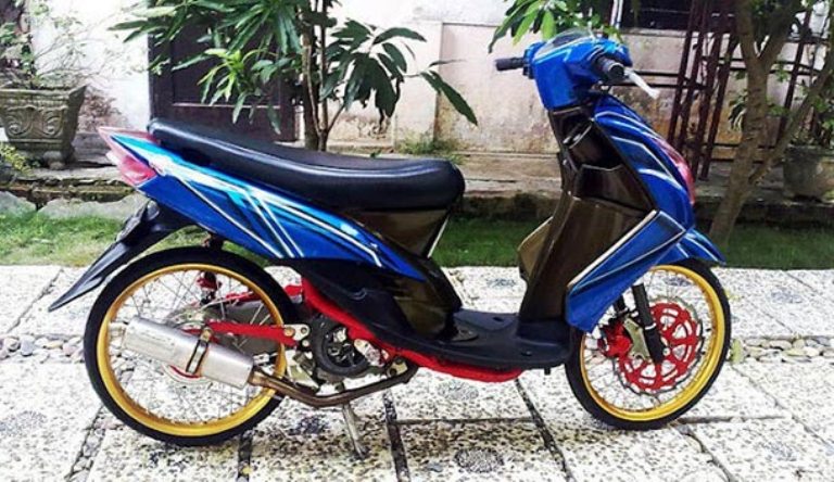 modifikasi motor mio sporty