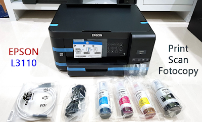 Review Printer Tercepat Epson L3110 Print, Scan dan Fotocopy
