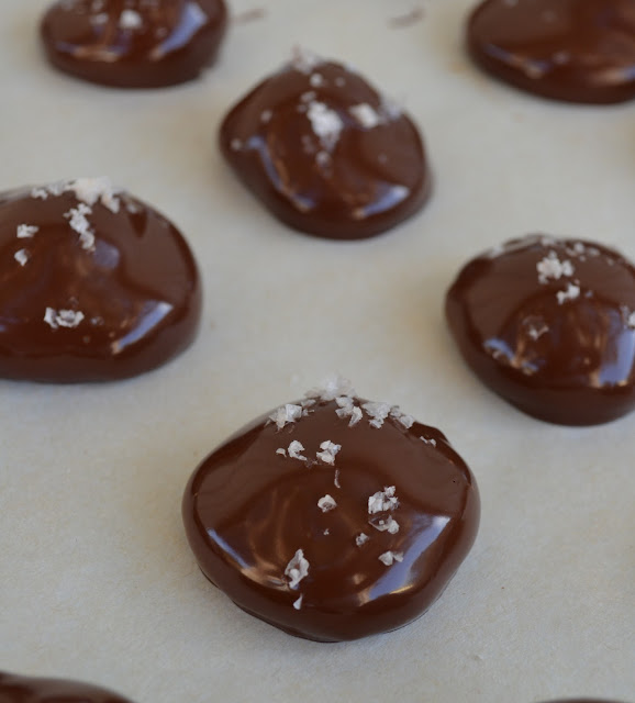 chocolate dipped caramel recipe