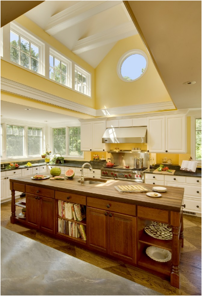 Key Interiors by Shinay Yellow  Kitchen  Ideas 