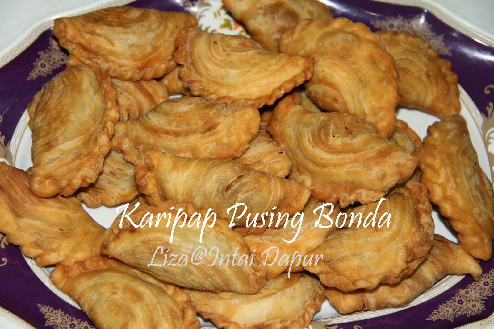 INTAI DAPUR: Karipap Pusing Bonda.