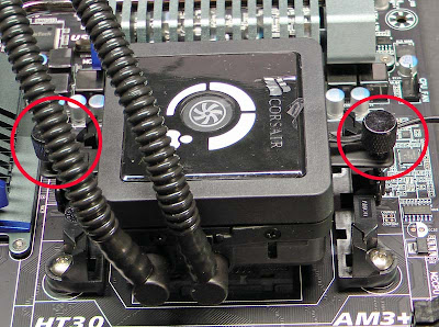 Mounting Guide Corsair H60 H80 H100 AMD Hydro Series High Performance Liquid CPU Cooler screenshot 7