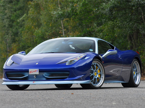 Exotic Ferrari 458 Italia Blue Ferrari 458 Italia Ferrari 458 Italia 