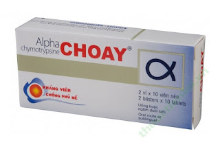 Alpha chymotrypsine CHOAY
