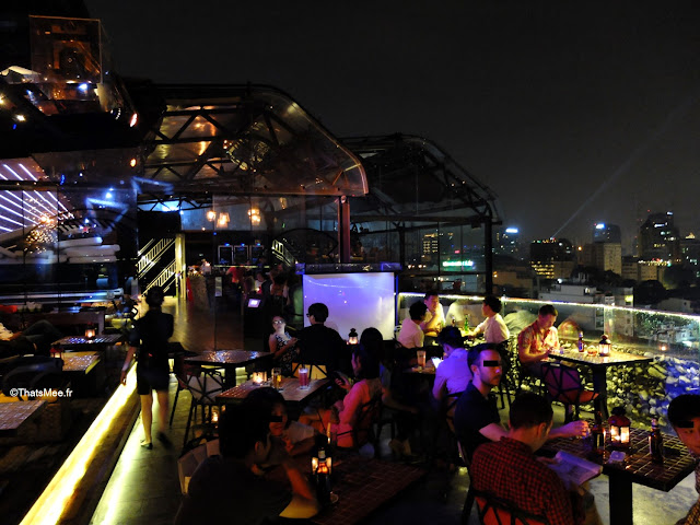 bar rooftop OMG original Music Gastronomy cocktail Ho chi min ville city saigon vietnam