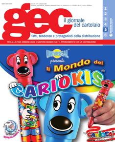 GEC. Il Giornale del Cartolaio 2006-05 - Settembre 2006 | ISSN 0394-8234 | TRUE PDF | Bimestrale | Professionisti | Grafica | Cartotecnica | Distribuzione
GEC. Il Giornale del Cartolaio è una rivista rivolta a tutti gli operatori del settore cartoleria, cartotecnica, scolastica, ufficio, cancelleria e regalistica. Raggiunge costantemente tutti gli addetti ai lavori e si propone come l'interfaccia tra produttori, distributori (grossisti e dettaglianti) e GDO, rappresentando un prezioso filo diretto tra chi è a contatto con le esigenze del pubblico e delle aziende, sempre in cerca di idee e produttori nuovi. GEC. Il Giornale del Cartolaio è uno strumento di facile e comoda consultazione, dove si possono trovare tutte le novità del ricco mondo della cartoleria.