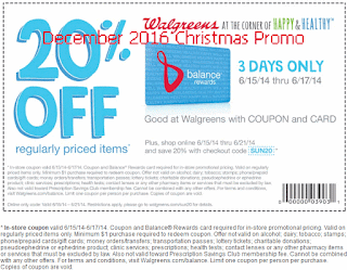 Walgreens coupons december