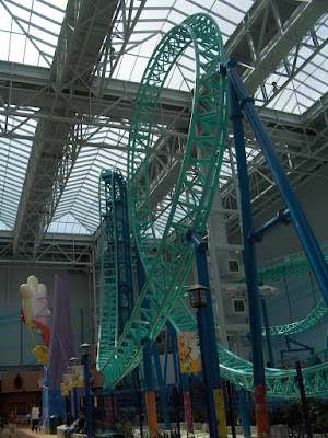 Mall of America indoor roller coaster