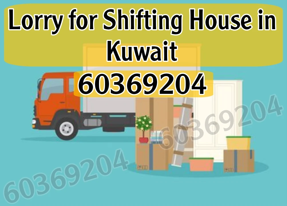 Lorry for Shifting House in Kuwait