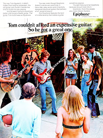 Anuncios de guitarras eléctricas años 70 y 80