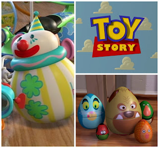 toy story roly poly clown