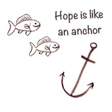 anchor of hope drawing